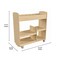 Flash Furniture Birch Plywood, 100 lbs Load Capacity, 15.75" L, 33.25" W, 31.75" H MK-ME16614-GG - alternate 9